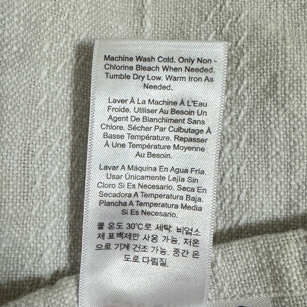 West Elm Stripe Jacquard Shower Curtain, Frost Gray, 72"x74" - Picture 7 of 10